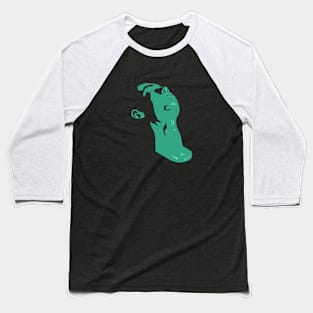 Depressed Face Baseball T-Shirt